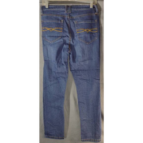 MUDD JUNIORS SIZE 7 BLUE JEANS SKINNY - Picture 2 of 2